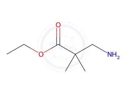 Chemical structure of ethyl 3-amino-2,2-dimethylpropanoate hydrochloride