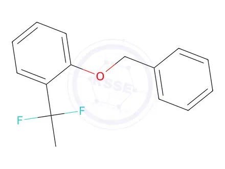 Chemical structure of 1-Benzyloxy-2-(1,1-difluoroethyl)benzene