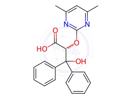 Chemical structure of Rac O-Demethyl Ambrisentan