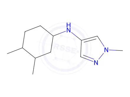 Chemical structure of n-(3,4-Dimethylcyclohexyl)-1-methyl-1h-pyrazol-4-amine
