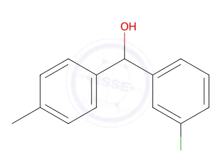Chemical structure of 3-CHLORO-4'-METHYLBENZHYDROL