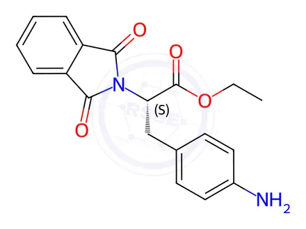 Chemical structure of Melphalan Impurity 75