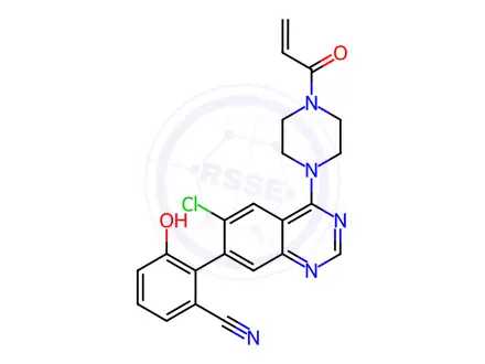 Chemical structure of ARS 1620 Impurity 114