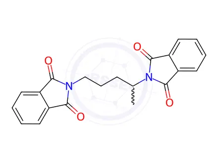 Chemical structure of 2,2'-(Pentane-1,4-diyl)bis(isoindoline-1,3-dione)