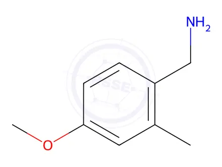 Chemical structure of (4-Methoxy-2-methylbenzyl)amine hydrochloride