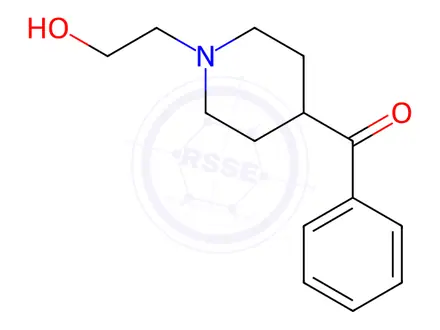 Chemical structure of (1-(2-Hydroxyethyl)piperidin-4-yl)(phenyl)methanone