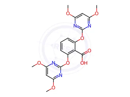 Chemical structure of Bispyribac