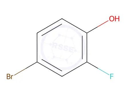 Chemical structure of 4-Bromo-2-fluorophenol