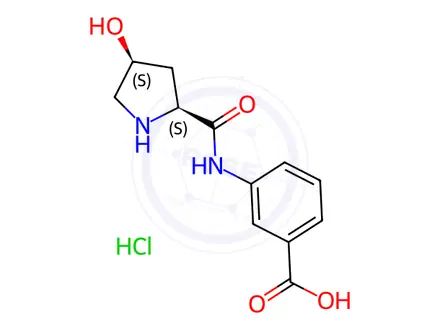 Chemical structure of Ertapenem Impurity 19(Hydrochloride)