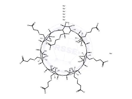 Chemical structure of Sugammadex Impurity 18