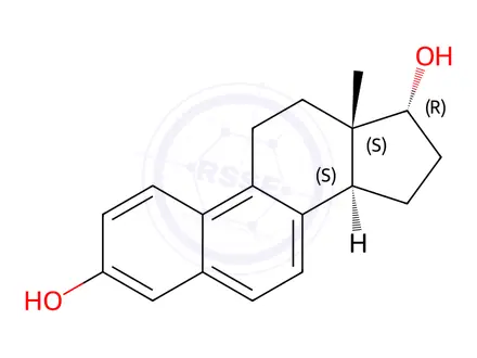 Chemical structure of 17α-Dihydro Equilenin