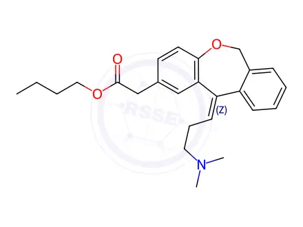 Chemical structure of Olopatadine Impurity 18