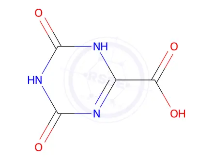 Chemical structure of Oxonic Acid