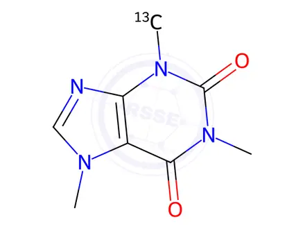 Chemical structure of Pentoxifylline EP Impurity F-13C