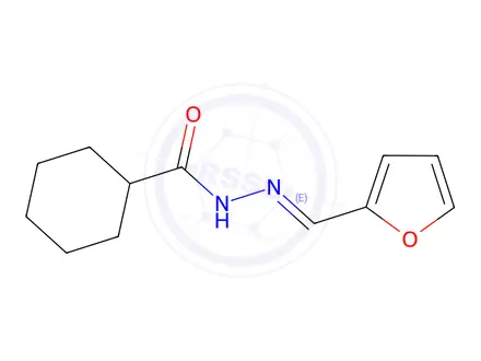 Chemical structure of N'-(Furan-2-ylmethylene)cyclohexanecarbohydrazide