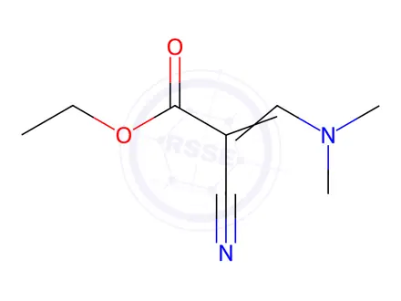 Chemical structure of Ethyl 2-Cyano-3-(dimethylamino)acrylate