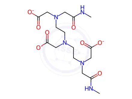 Chemical structure of Gadodiamide hydrate
