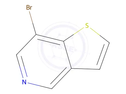 Chemical structure of 7-Bromothieno[3,2-c]pyridine