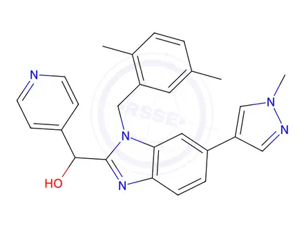 Chemical structure of UCB-9260