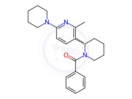 Chemical structure of (2-(2-Methyl-6-(piperidin-1-yl)pyridin-3-yl)piperidin-1-yl)(phenyl)methanone