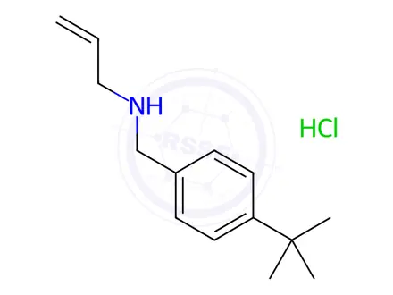 Chemical structure of [(4-tert-Butylphenyl)methyl](prop-2-en-1-yl)amine hydrochloride