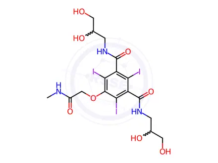 Chemical structure of Iomeprol Impurity 3