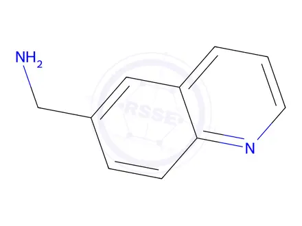 Chemical structure of 6-Quinolinemethanamine