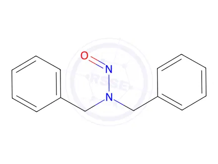 Chemical structure of N-Nitrosodibenzylamine