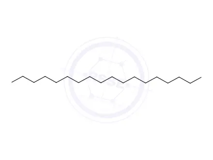 Chemical structure of Octadecane