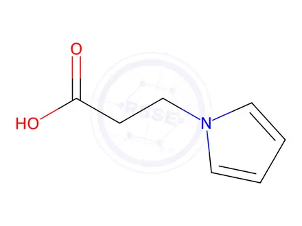 Chemical structure of 3-(1H-Pyrrol-1-yl)propanoic Acid