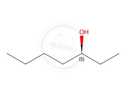 Chemical structure of (S)-heptan-3-ol