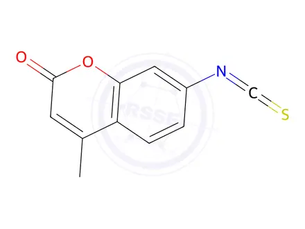 Chemical structure of 7-Isothiocyanato-4-methyl-2H-chromen-2-one