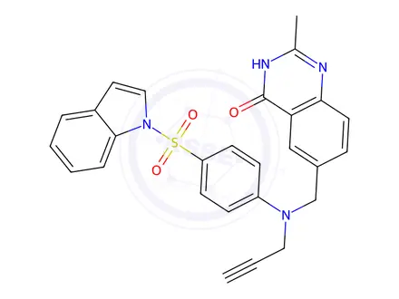 Chemical structure of AG 85