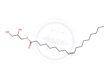 Chemical structure of rac 1-Oleoyl glycerol