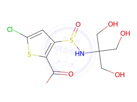 Chemical structure of Lornoxicam impurity 71