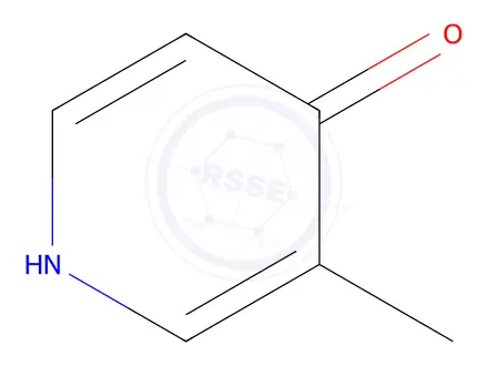 Chemical structure of 3-methylpyridin-4-ol