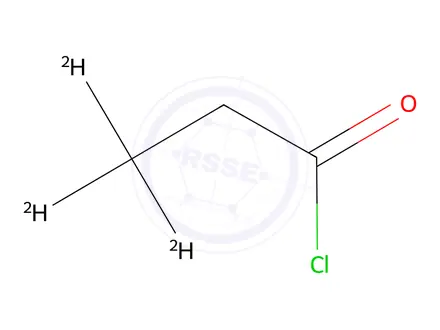 Chemical structure of Propionyl-3,3,3-d