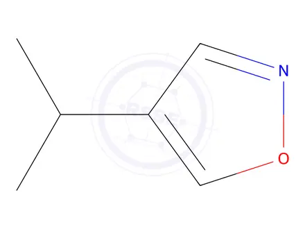 Chemical structure of 4-Isopropylisoxazole