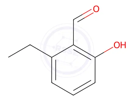 Chemical structure of Benzaldehyde, 2-ethyl-6-hydroxy-(9CI)