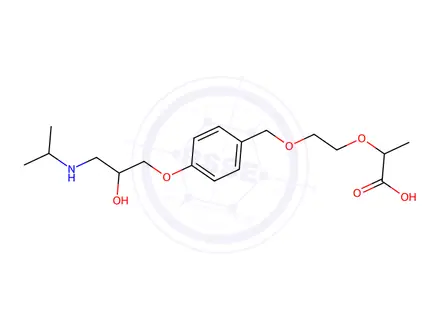 Chemical structure of Bisoprolol Metabolite 2