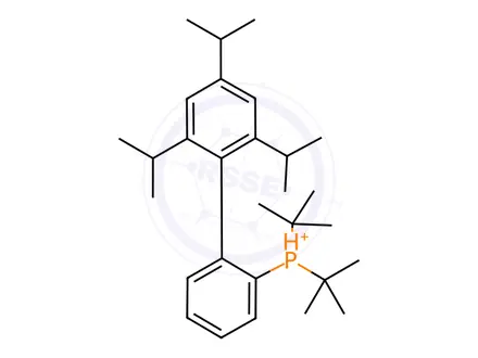 Chemical structure of tBuXphos AuNTf2