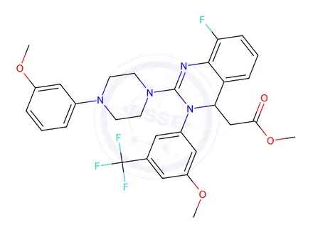 Chemical structure of Letermovir Impurity 96