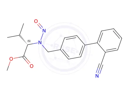Chemical structure of N-Nitroso Valsartan Impurity 5
