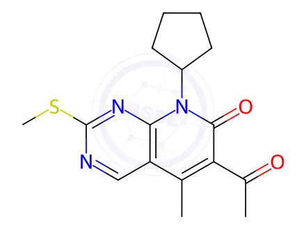 Chemical structure of Palbociclib Impurity 481