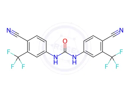 Chemical structure of Enzalutamide Impurity 7