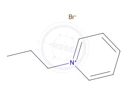 Chemical structure of 1-Propylpyridin-1-ium bromide