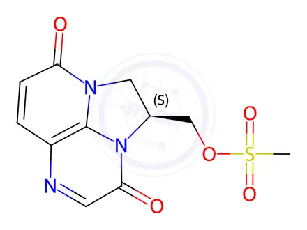 Chemical structure of Gepotidacin Impurity 25