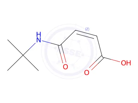 Chemical structure of 3-(tert-butylcarbamoyl)prop-2-enoic acid