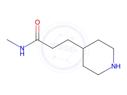 Chemical structure of N-methyl-3-(piperidin-4-yl)propanamide