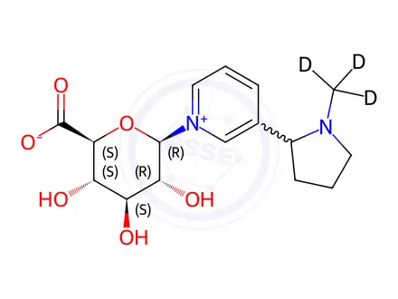Chemical structure of Nicotine-d